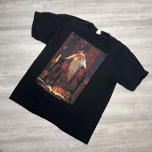 Handmade Harry Potter Professor Albums Dumbledore Kids XL Shirt Top - Picture 1 of 5